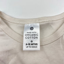 Load image into Gallery viewer, Unisex Target, soft feel organic cotton bodysuit / romper, EUC, size 0,  