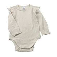 Load image into Gallery viewer, Girls Target, ribbed organic cotton blend bodysuit / romper, EUC, size 1,  