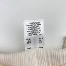 Load image into Gallery viewer, Girls Target, ribbed organic cotton blend bodysuit / romper, EUC, size 1,  