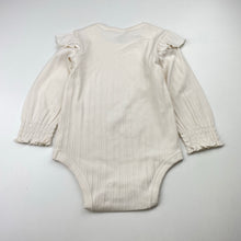 Load image into Gallery viewer, Girls Target, ribbed organic cotton blend bodysuit / romper, EUC, size 1,  