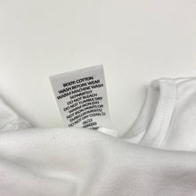 Load image into Gallery viewer, Unisex Target, white organic cotton bodysuit / romper, EUC, size 0,  