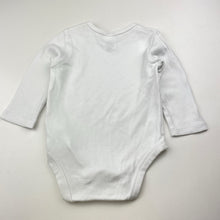 Load image into Gallery viewer, Unisex Target, white organic cotton bodysuit / romper, GUC, size 0,  