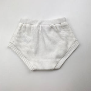 Girls Foshan, white nappy cover / bloomers, EUC, size 00,  