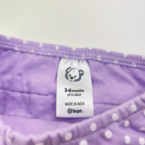 Girls Target, cotton nappy cover / bloomers, EUC, size 00,  