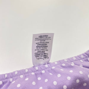 Girls Target, cotton nappy cover / bloomers, EUC, size 00,  