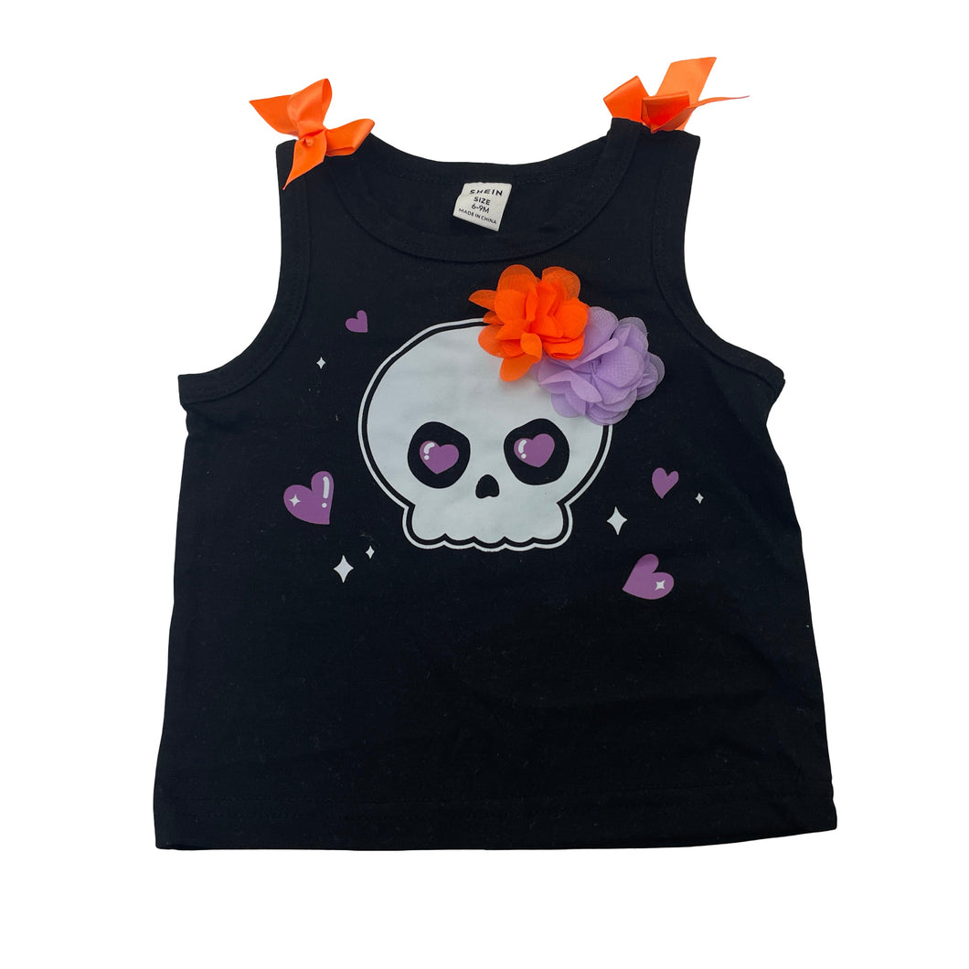 Girls SHEIN, Halloween singlet / tank top, EUC, size 0,  