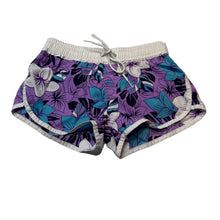 Load image into Gallery viewer, Girls SUNDRENCHED, floral lightweight board shorts, elasticated, Sz: M, W: 30.5cm across unstretched, EUC, size 9-10,  