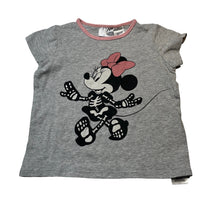 Load image into Gallery viewer, Girls Cotton On, Disney Minnie Mouse skeleton pyjama top, FUC, size 2,  