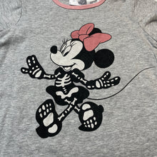 Load image into Gallery viewer, Girls Cotton On, Disney Minnie Mouse skeleton pyjama top, FUC, size 2,  