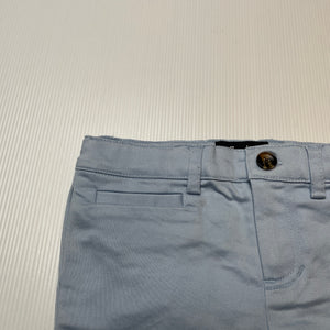 Boys Bardot Junior, blue dress shorts, adjustable, EUC, size 1,  