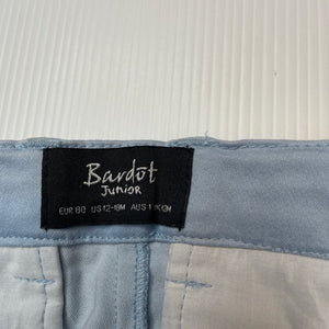 Boys Bardot Junior, blue dress shorts, adjustable, EUC, size 1,  