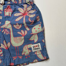 Load image into Gallery viewer, Boys Jack &amp; Milly, lightweight cotton board shorts, elasticated, FUC, size 3,  