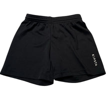 Load image into Gallery viewer, Boys KIPSTA, black sports / activewear shorts, elasticated, EUC, size 5-6,  