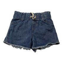 Load image into Gallery viewer, Girls Target, blue denim shorts, elasticated, GUC, size 2,  