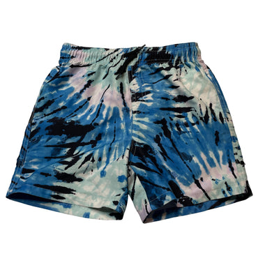 Boys Anko, tie dyed board shorts, elasticated, EUC, size 8,  