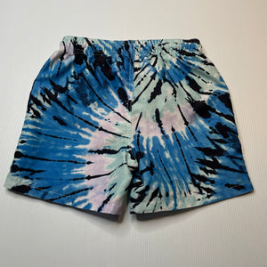Boys Anko, tie dyed board shorts, elasticated, EUC, size 8,  