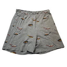 Load image into Gallery viewer, Unisex Target, organic cotton blend pyjama shorts, bacon &amp; eggs, FUC, size 14,  