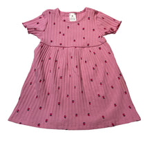 Load image into Gallery viewer, Girls Target, ribbed organic cotton blend dress, EUC, size 1, L: 43cm
