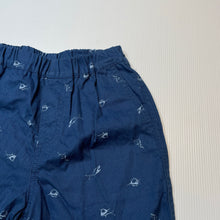 Load image into Gallery viewer, Boys Uniqlo, cotton shorts, elasticated, sharks, EUC, size 3-4,  