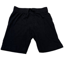 Load image into Gallery viewer, Unisex Brilliant Basics, black cotton shorts, elasticated, EUC, size 5,  