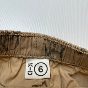 Boys KID, lightweight cotton shorts, elasticated, GUC, size 6,  