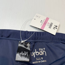Load image into Gallery viewer, Boys Tilt Urban, navy swim shorts, elasticated, NEW, size 9,  