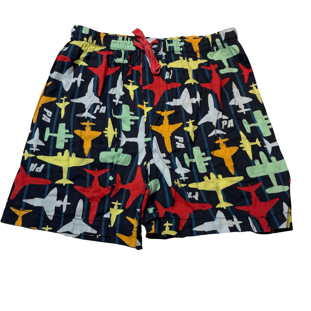Boys Peter Alexander, lightweight cotton pyjama shorts, planes, GUC, size 10,  