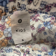 Load image into Gallery viewer, Girls Target, floral linen/viscose shorts, elasticated, EUC, size 3,  