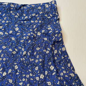 Girls Cotton On, viscose floral skirt, elasticated, L: 45cm, EUC, size 16,  
