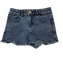Load image into Gallery viewer, Girls 1964 Denim Co, stretch denim jean shorts, adjustable, GUC, size 5,  