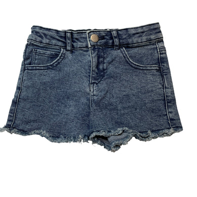 Girls 1964 Denim Co, stretch denim jean shorts, adjustable, GUC, size 5,  