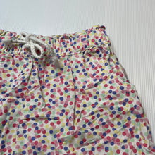 Load image into Gallery viewer, Girls Milkshake, lightweight cotton shorts, elasticated, GUC, size 7,  