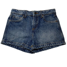Load image into Gallery viewer, Girls Anko, blue denim jean shorts, adjustable, NEW, size 8,  