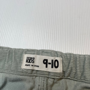 Girls Cotton On, stretch corduroy shorts, adjustable, GUC, size 9-10,  
