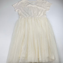 Load image into Gallery viewer, Girls Wonder Nation, cotton &amp; tulle dress, butterflies, EUC, size 7-8, L: 70cm