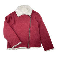 Load image into Gallery viewer, Girls Pumpkin Patch, fleece lined cotton jacket, FUC, size 6,  