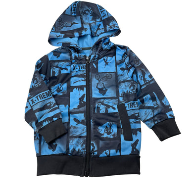 Boys H&T, lightweight zip hoodie sweater, GUC, size 3,  