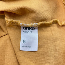 Load image into Gallery viewer, Boys Anko, cotton tee / top, digger, FUC, size 5,  
