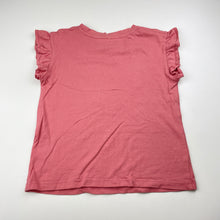 Load image into Gallery viewer, Girls Anko, cotton tee / op, sequin heart, GUC, size 7,  