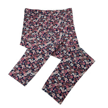 Load image into Gallery viewer, Girls Anko, floral leggings, elasticated, Inside leg: 46cm, FUC, size 7,  