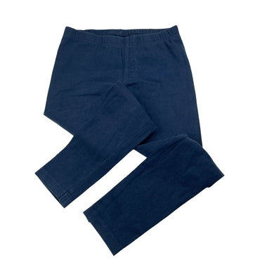 Girls Anko, navy leggings, elasticated, Inside leg: 46.5cm, FUC, size 7,  