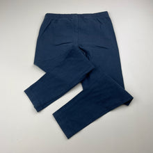 Load image into Gallery viewer, Girls Anko, navy leggings, elasticated, Inside leg: 46.5cm, FUC, size 7,  