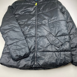 Boys MANGO, black puffer jacket / coat, FUC, size 13-14,  