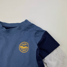 Load image into Gallery viewer, Boys Dymples, cotton long sleeve tee / top, GUC, size 00,  