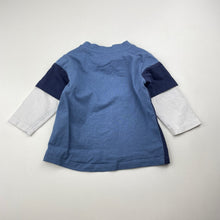 Load image into Gallery viewer, Boys Dymples, cotton long sleeve tee / top, GUC, size 00,  