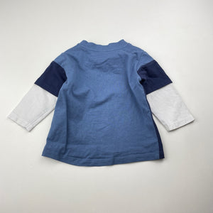 Boys Dymples, cotton long sleeve tee / top, GUC, size 00,  