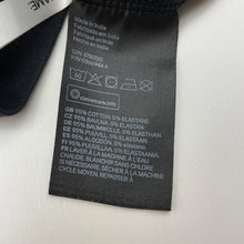 Load image into Gallery viewer, Girls H&amp;M, black organic cotton blend long sleeve tee / top, GUC, size 5-6,  