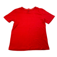 Load image into Gallery viewer, Unisex Favourites, red organic cotton tee / top, GUC, size 5,  