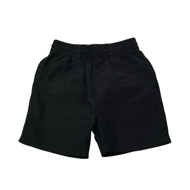 Unisex Anko, black lightweight school shorts, elasticated, GUC, size 4,  