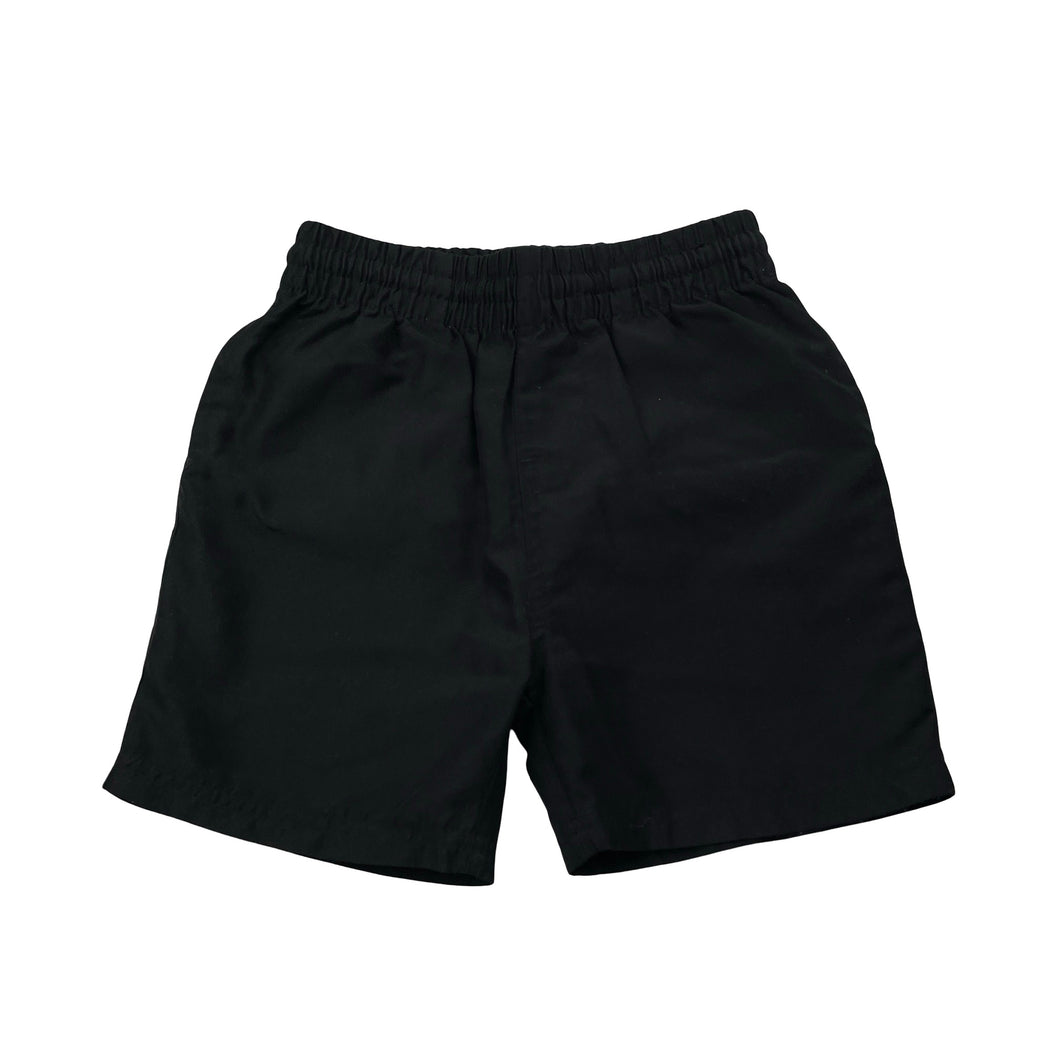 Unisex Anko, black lightweight school shorts, elasticated, GUC, size 4,  